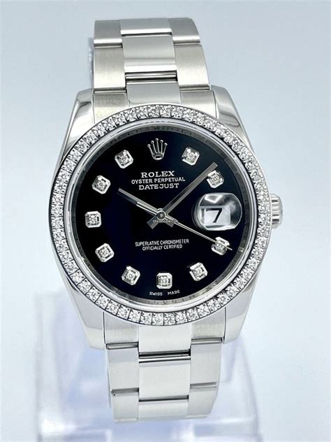 rolex referenza 116200 listino prezzo nuovo|Vendesi Rolex Datejust 116200 Iced Out Pave Baguette Diamond .